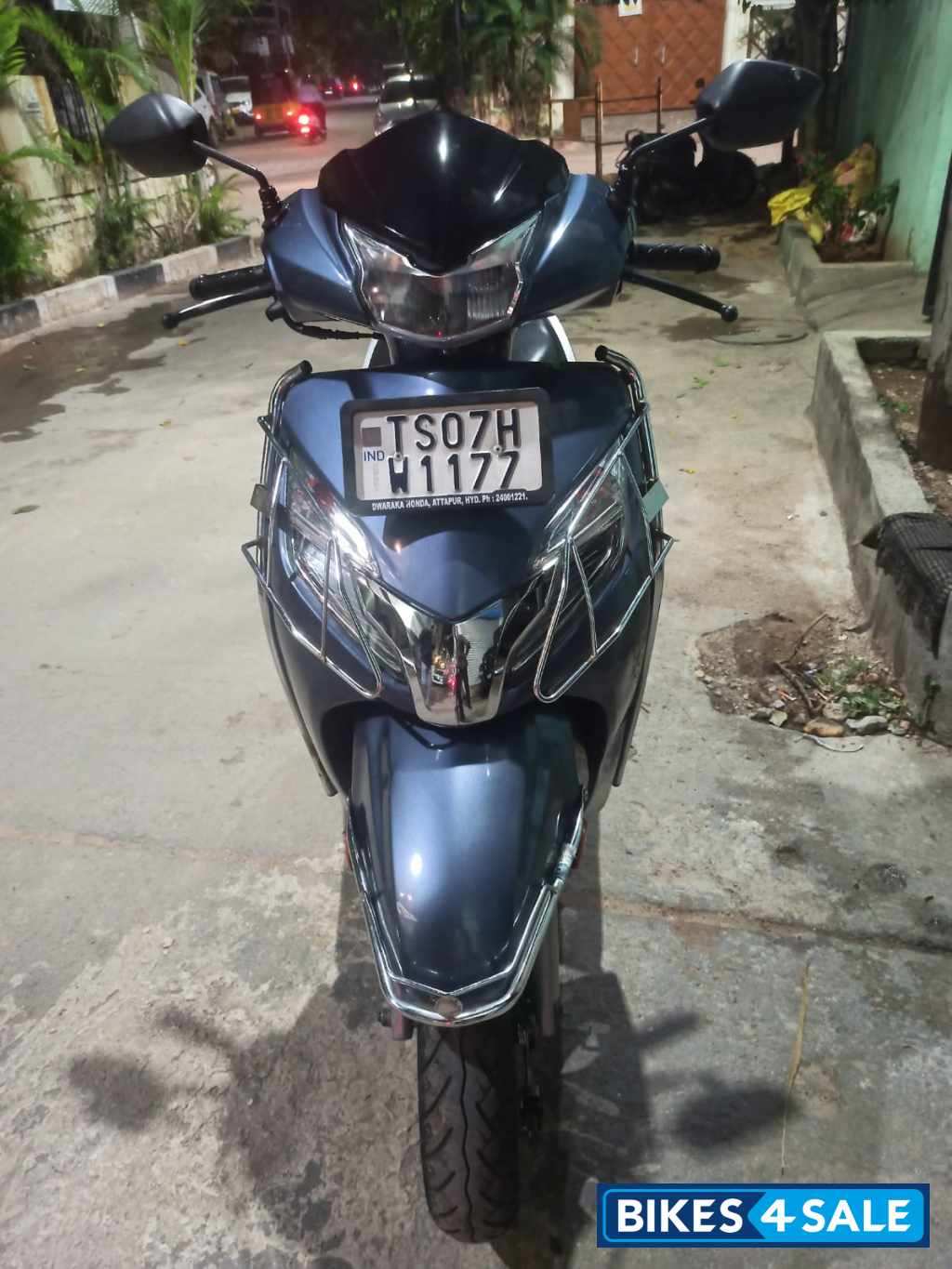 Blue Honda Activa 125 BS6
