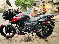 Black & Red Bajaj Pulsar 150 Twin Disc BS6