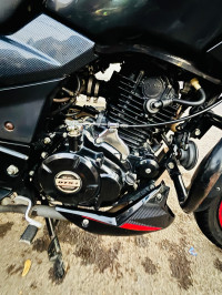 Black & Red Bajaj Pulsar 150 Twin Disc BS6