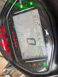 Black Red TVS NTORQ 125 Race Edition BS6