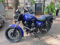 Blue Royal Enfield Thunderbird 350