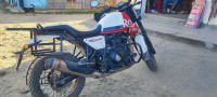 White Royal Enfield Scram 411