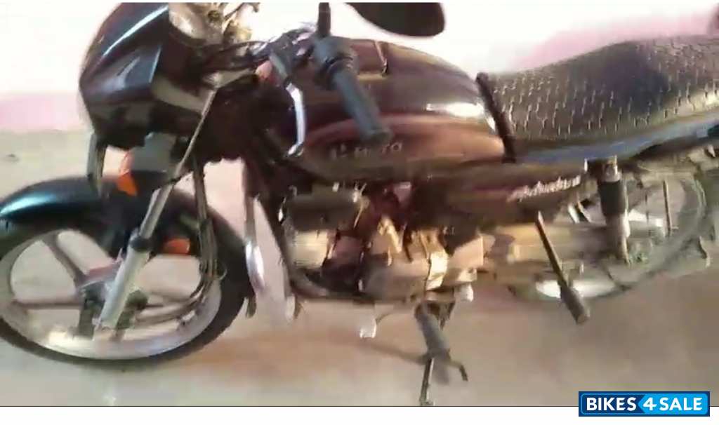 Black & Gray Hero Splendor Plus IBS i3s