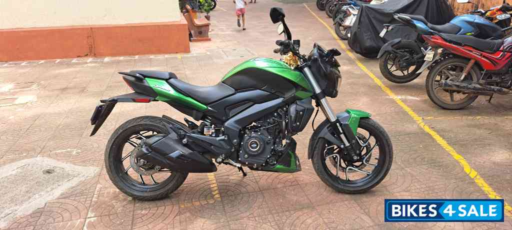 Green Bajaj Dominar 400 ABS BS6