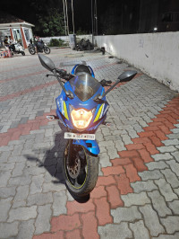 Blue Suzuki Gixxer SF Fi