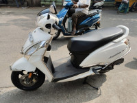 White TVS Jupiter 125