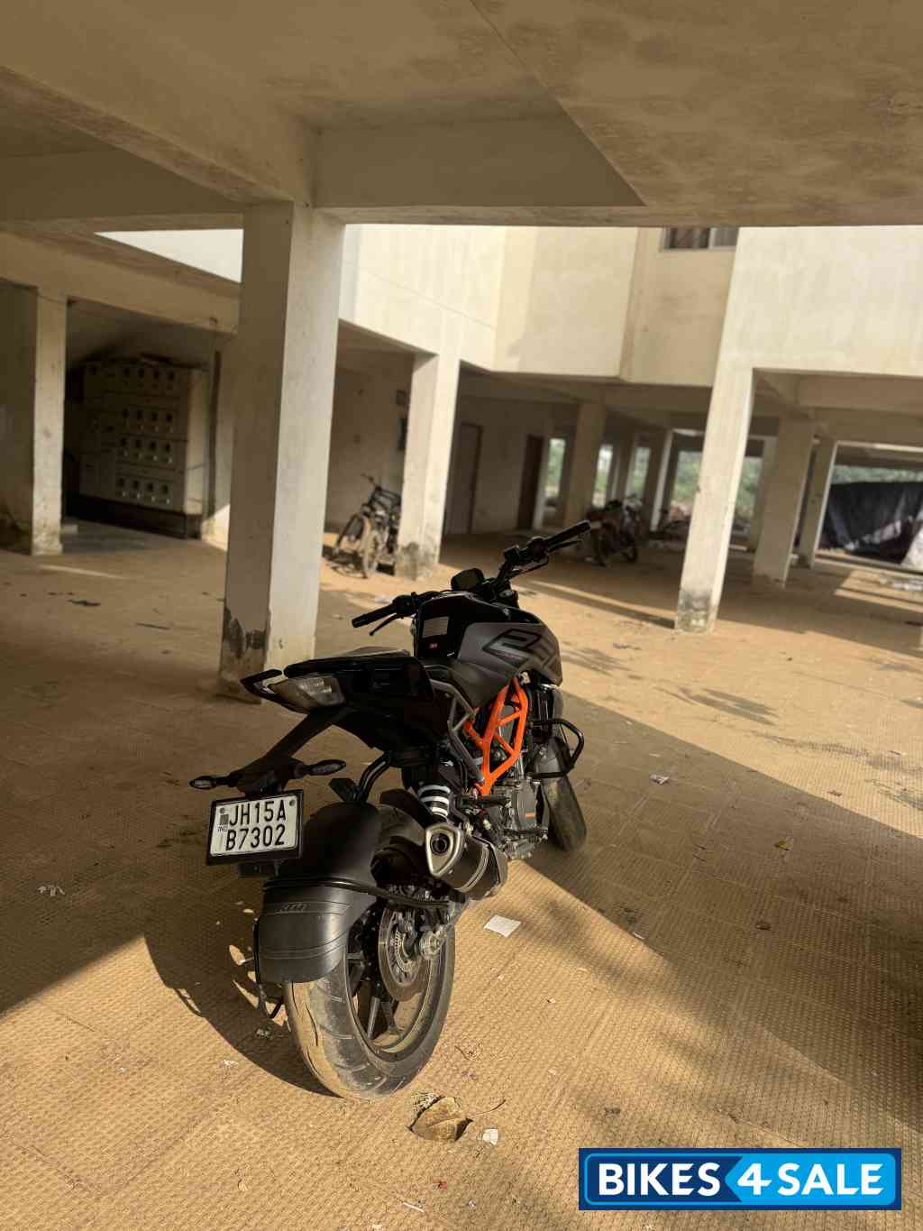 Gray KTM Duke 250