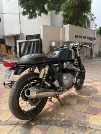 British Racing Green Royal Enfield Continental GT 650 Twin