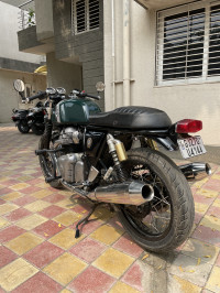 British Racing Green Royal Enfield Continental GT 650 Twin