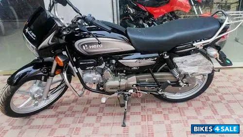 Black And Grey Hero Splendor Plus IBS i3s