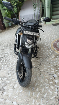 Matte Black Yamaha FZ-S FI V3