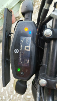 Matte Black Yamaha FZ-S FI V3