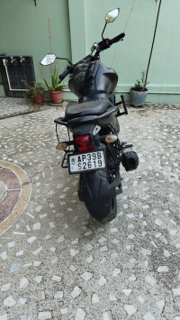 Matte Black Yamaha FZ-S FI V3