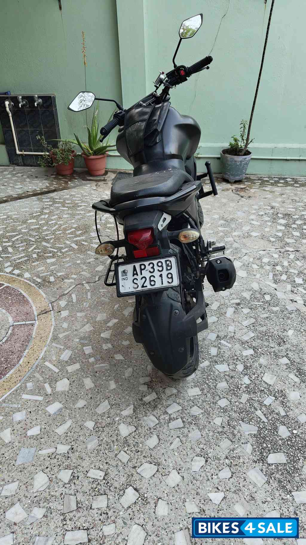 Matte Black Yamaha FZ-S FI V3