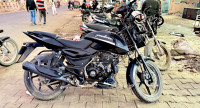 Black Bajaj Pulsar 125 Split Seat