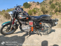 Black Royal Enfield Bullet Standard 350
