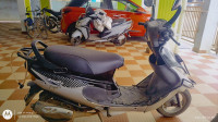 Standard Black TVS Scooty Pep Plus
