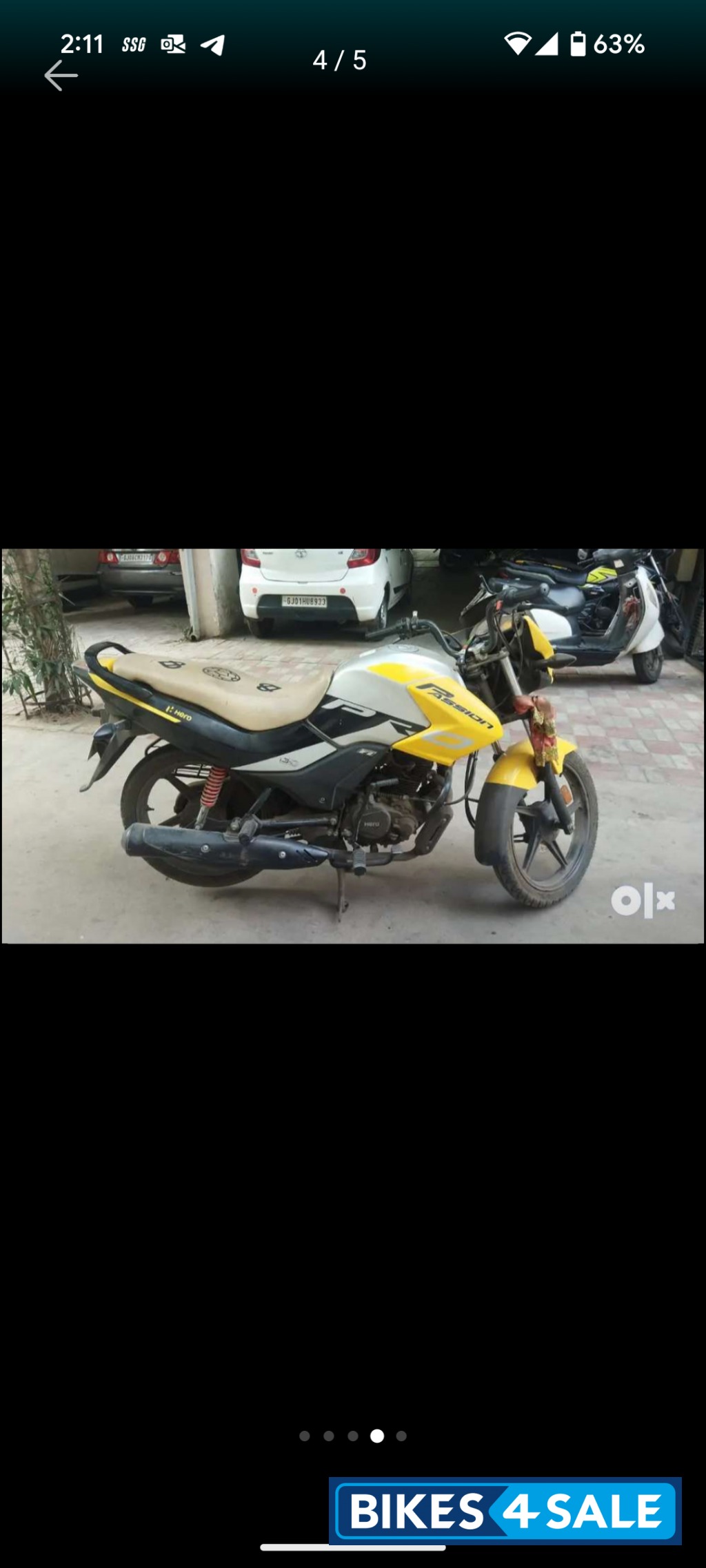 Lime Yellow Hero Passion Pro