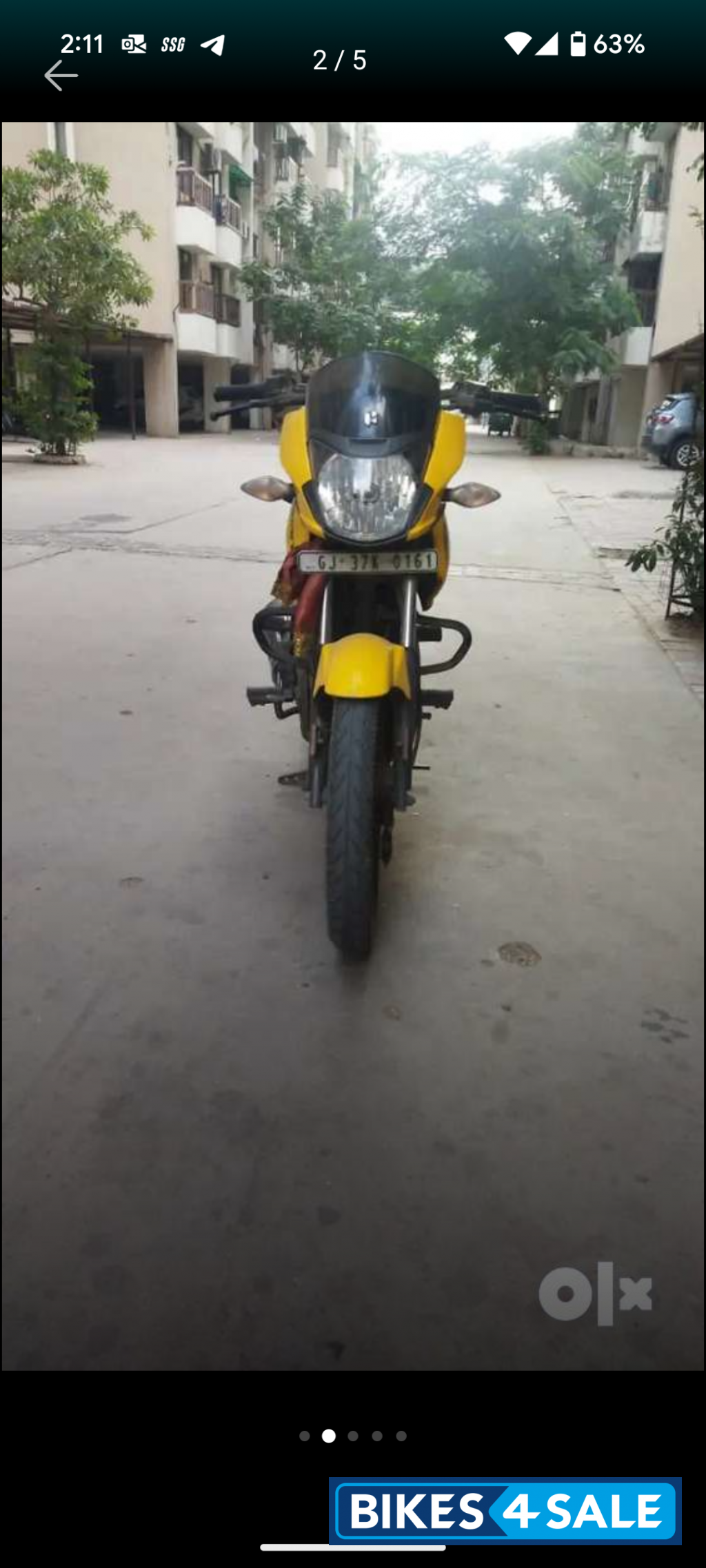 Lime Yellow Hero Passion Pro