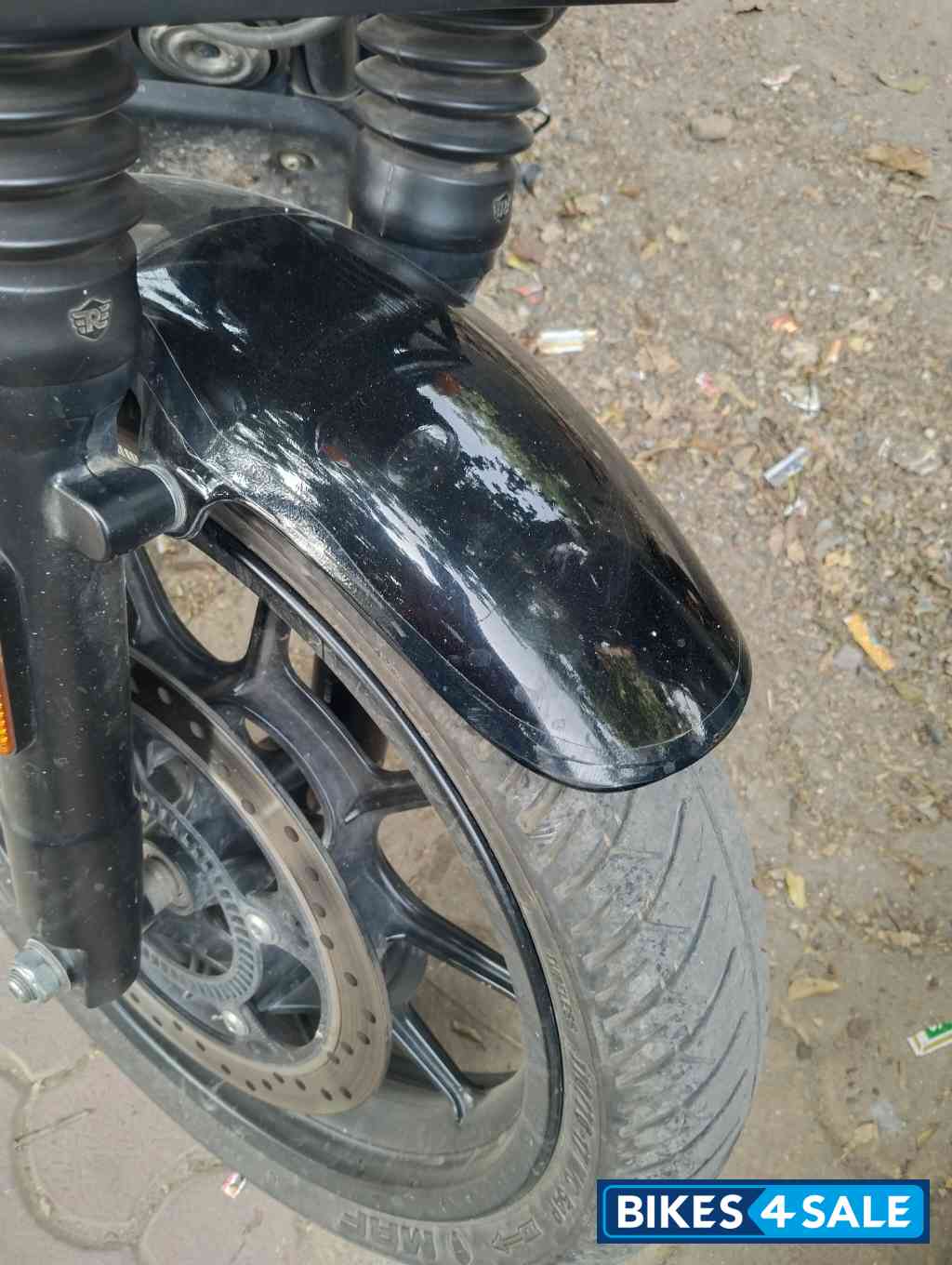 Rabel Blue Royal Enfield Hunter 350 Metro