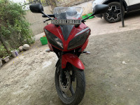 Red Yamaha YZF R15 V2