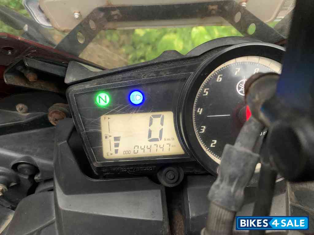 Red Yamaha YZF R15 V2