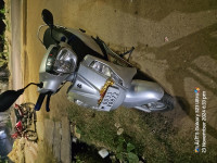 Silver Suzuki Access 125