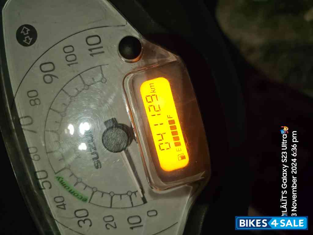 Silver Suzuki Access 125