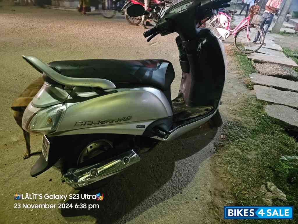 Silver Suzuki Access 125