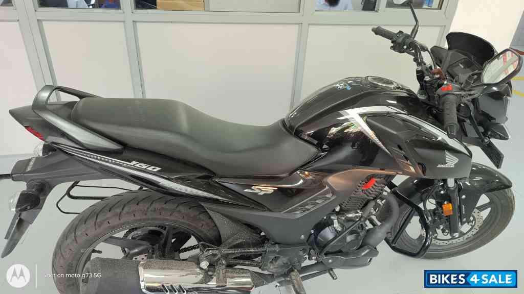 Black Honda SP160 Single Disc