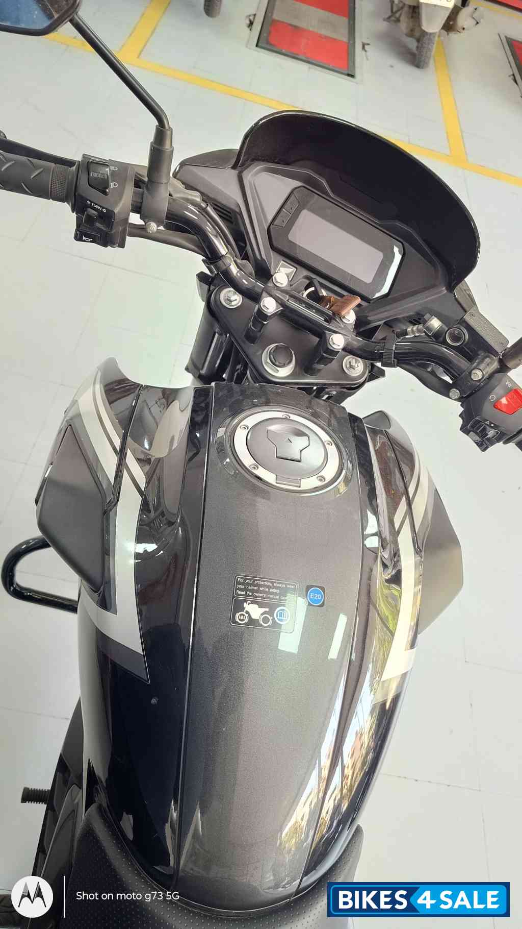 Black Honda SP160 Single Disc