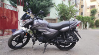 Metallic Gray Honda Shine 125 Disc