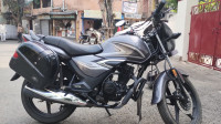 Metallic Gray Honda Shine 125 Disc