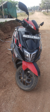 Red And Black TVS NTORQ 125 BS6