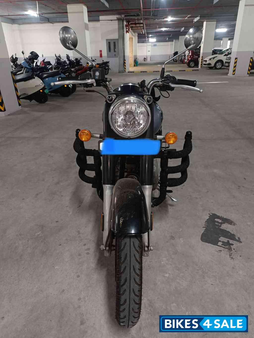 Grey Royal Enfield Classic 350 BS VI