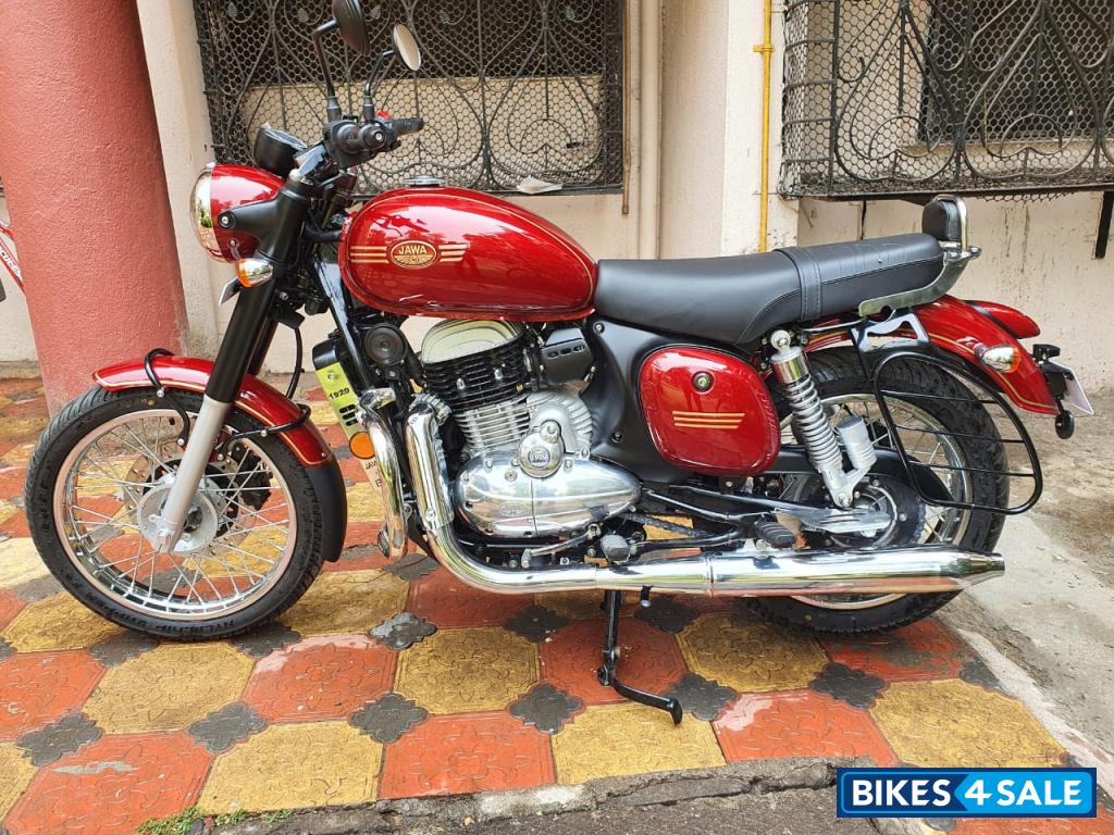 Cherry Red Jawa 42 Dual Channel ABS Orion Red