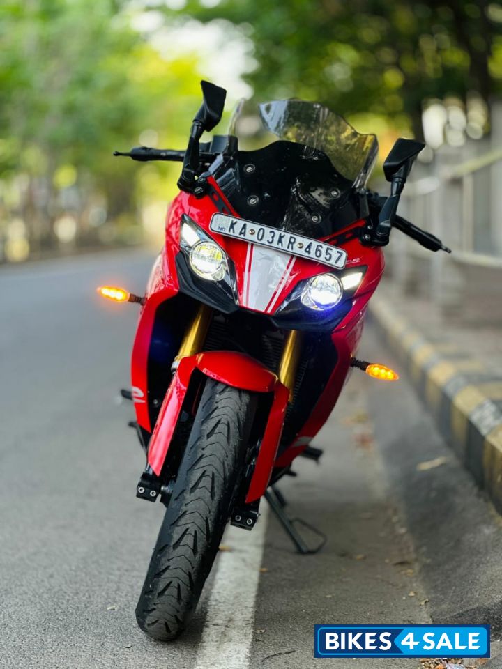 Red TVS Apache RR 310