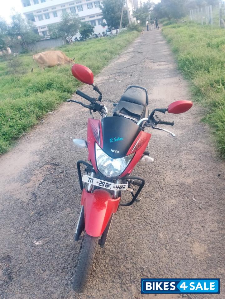 Red Black Hero Glamour 125 Disc