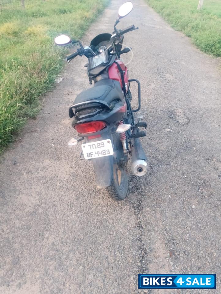 Red Black Hero Glamour 125 Disc