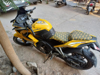 Yellow Bajaj Pulsar RS 200