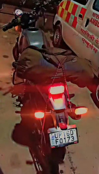 Graphite Red Royal Enfield Scram 411