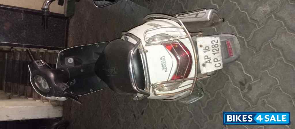 White Suzuki Access 125