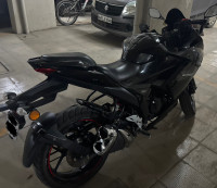 Black Suzuki Gixxer SF Moto GP