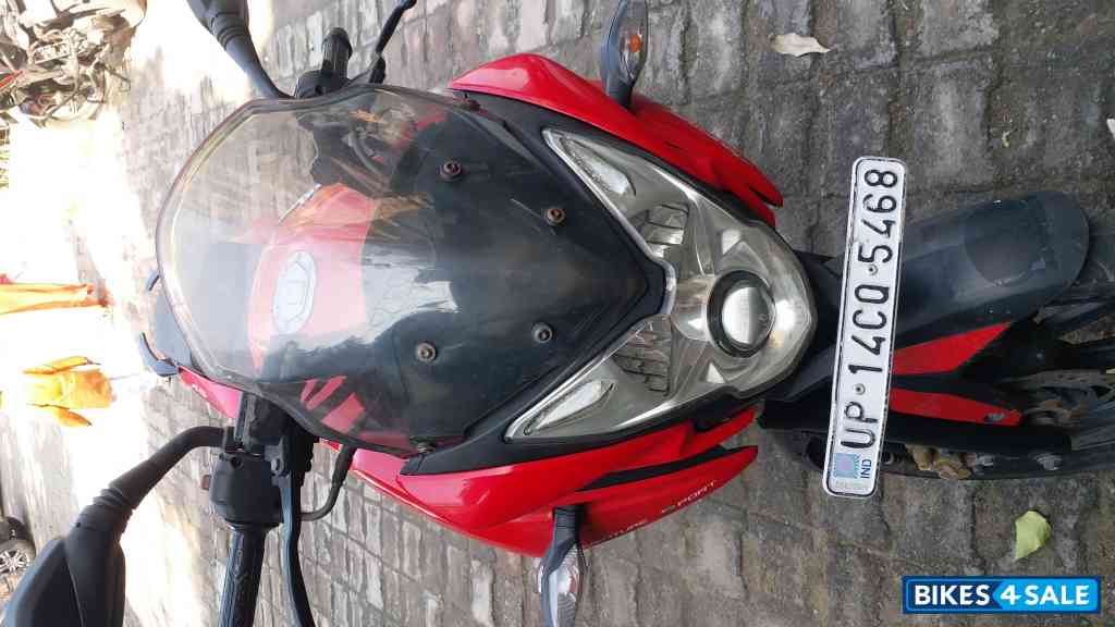 Red Bajaj Pulsar AS 150