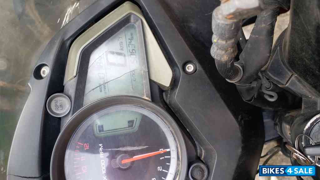 Red Bajaj Pulsar AS 150