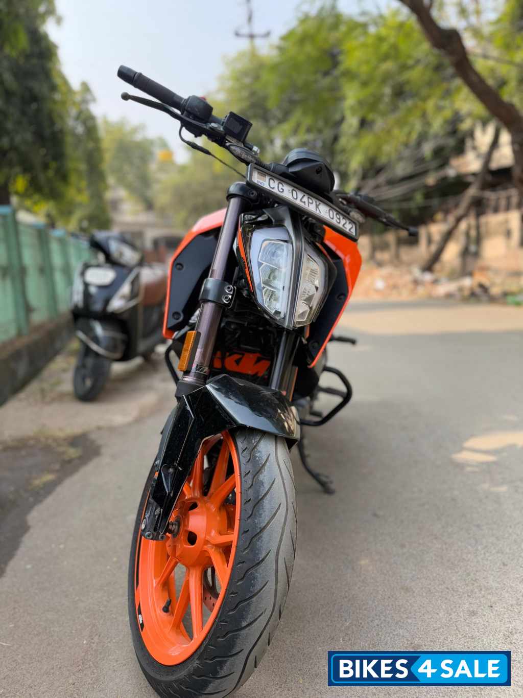 Electronic Orange KTM Duke 200 2024 Electronic Orange KTM Duke 200 2024