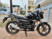 Black TVS Raider Single Seat