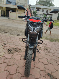 Black TVS Raider Single Seat