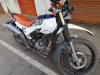 Withe With Blue Hero Xpulse 200 4V 2023 Edition