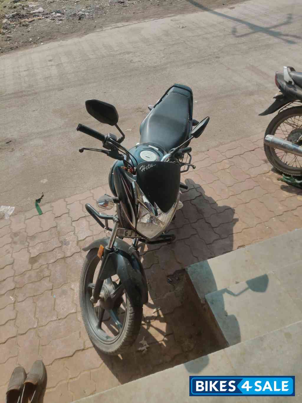 Black Honda Shine 125 Drum